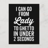 レディトゥゲトおもしろい引用文 ポストカード (正面)