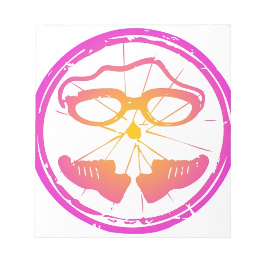 レディトライアスロン ノートパッド (正面)