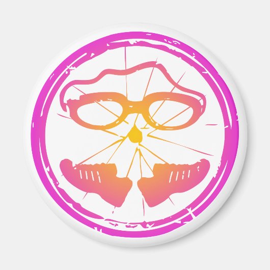 レディトライアスロン マグネット (正面)