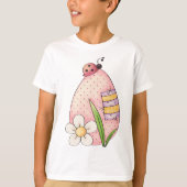 レディバグのイースターエッグ Tシャツ (正面)