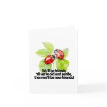 レディバグの友情名言 面白い BFF 老人 