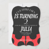 レディバグの招待状 招待状 (正面)