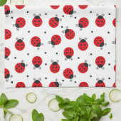 レディバグの誕生日パーティーギフト 紅茶 キッチンタオル (折り畳み)