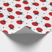 レディバグの誕生日パーティー ラッピングペーパー (角)