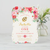 レディバグの誕生日招待状 招待状 (スタンド正面)