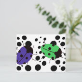 レディバグドット ポストカード (スタンド正面)