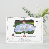 レディバグファースト誕生日 招待状 (スタンド正面)