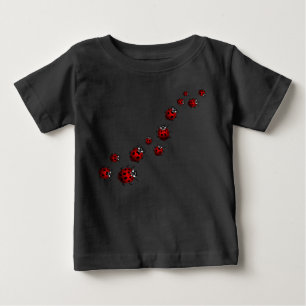 レディバグベビーシャツ&レディバグベビーギフト ベビーTシャツ
