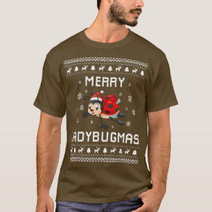 レディバグラバー クリスマス ダサい Xmas レディバード スウェーター Tシャツ