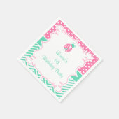 レディバグレディバード誕生日パーティー スタンダードカクテルナプキン (角)