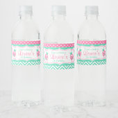 レディバグレディバード誕生日パーティー ペットボトルラベル (ボトル)