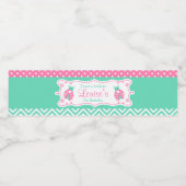 レディバグレディバード誕生日パーティー ペットボトルラベル (シングルラベル)