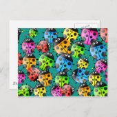 レディバグ壁紙 ポストカード (正面/裏面)