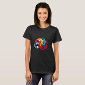 レディバグ絞り染め Tシャツ (正面フル)