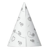 レディバグ誕生日パーティー – カラー自分のパーティー帽子 パーティーハット (裏面)