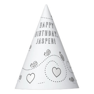 レディバグ誕生日パーティー – カラー自分のパーティー帽子 パーティーハット