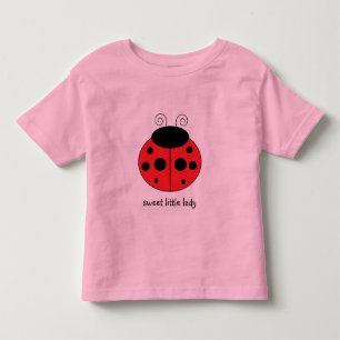 レディバグ長袖ガールズシャツ トドラーTシャツ