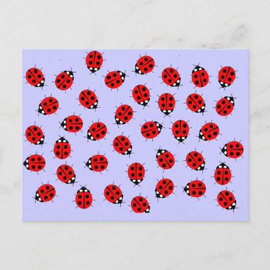 レディバグ項目 ポストカード (正面)