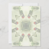 レディバグ ネイチャー アート パーティー 招待状 (裏面)