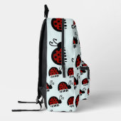 レディバグ プリントバックパック (左)
