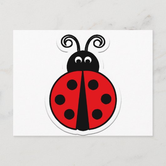 レディバグ ポストカード (正面)
