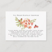 レディバグ |折り返し表示なしシャワー挿入 エンクロージャーカード (正面)