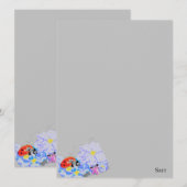 {レディバグ} 招待状 (正面/裏面)