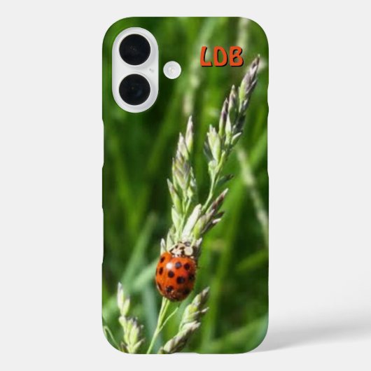 レディバグonグラス Case-Mate iPhoneケース (裏面)