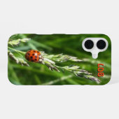 レディバグonグラス iPhone 16ケース (裏面横)