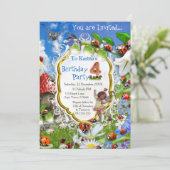 レディバードとチョウ 招待状 (スタンド正面)