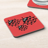 レディバード・アンド・レディバグ コースター (左側)