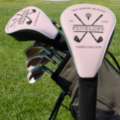 レディパーソナライズされたスゴルフクラブ名 ゴルフヘッドカバー