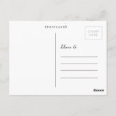 レディビクトリアンオイル塗装ポートレートオンアルバム ポストカード (裏面)