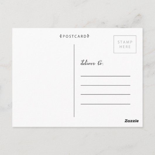 レディビクトリアンオイル塗装ポートレートオンアルバム ポストカード (裏面)