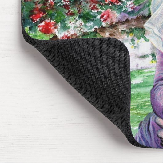 レディビクトリアンデザインマウスパッド マウスパッド (コーナー)