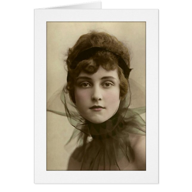 レディビクトリアンネット高襟 (正面)