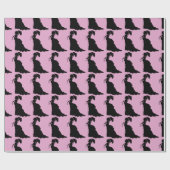 レディビクトリアンピンクアンティーク ラッピングペーパー (フラット)