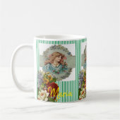 レディビクトリアンフラワーマグ コーヒーマグカップ (左)