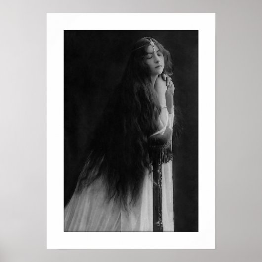 レディビクトリアンー祈りの言葉非常に長い髪 ポスター (正面)