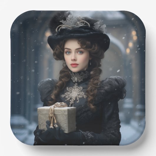 レディビクトリアンー ペーパープレート (正面)