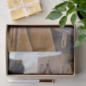 レディフランスのハットヴィンテージアートギャラリー広告デコページ 薄葉紙 (ギフト)