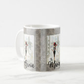 レディフランスの・マグ コーヒーマグカップ (正面左)