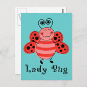 レディブグ ポストカード (正面/裏面)