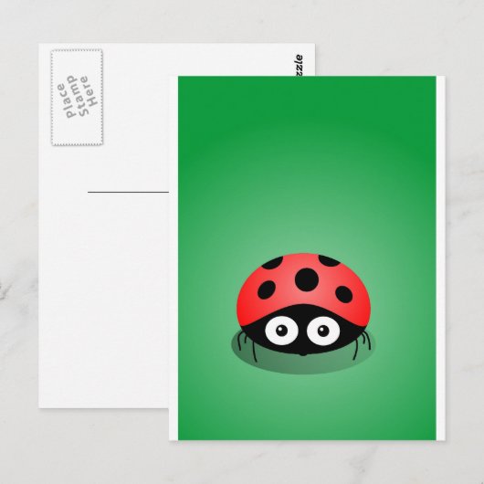 レディブグ ポストカード (正面/裏面)