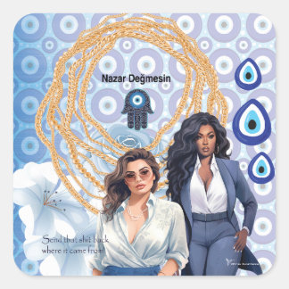 レディボストルコの邪悪な目 スクエアシール