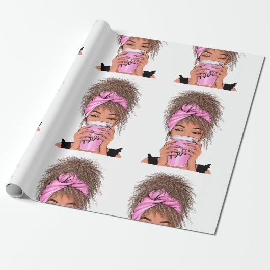 レディボスライフボスベビーウーマン ラッピングペーパー (アンロールド)