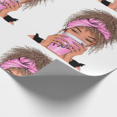 レディボスライフボスベビーウーマン ラッピングペーパー (角)