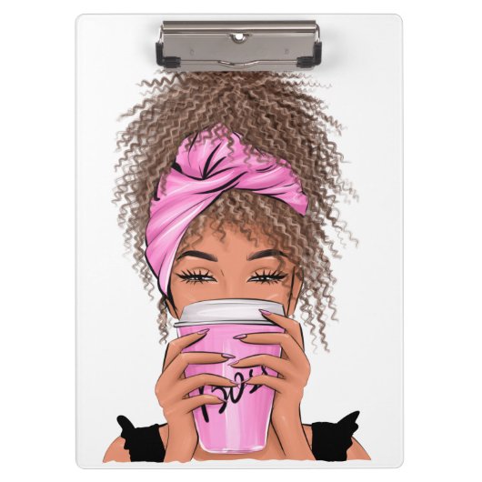 レディボスライフ、ボスベビーウーマンバングルブレスレットブ クリップボード (正面)