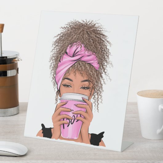 レディボスライフ、ボスベビーウーマンベビーボディスーツトート 台座サイン (インサイチュ)