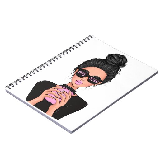 レディボスライフ、ボスベビーウーマン、ガールボス ノートブック (左側)